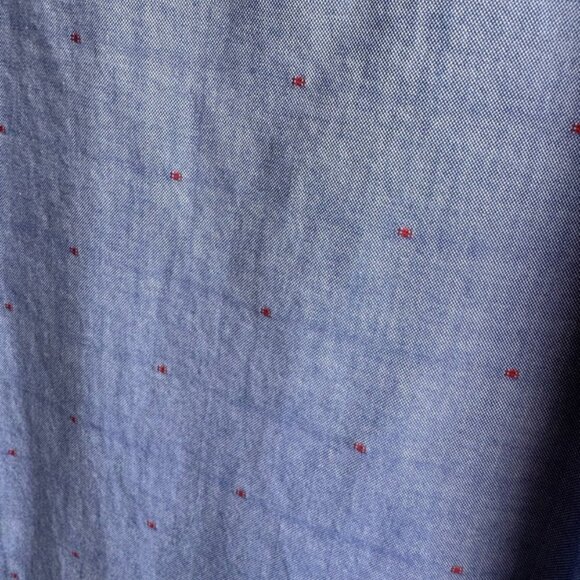 Serge Blanco Long Sleeve Button Up 100% Cotton Dress Shirt Men's Size 4XL - Picture 10 of 11